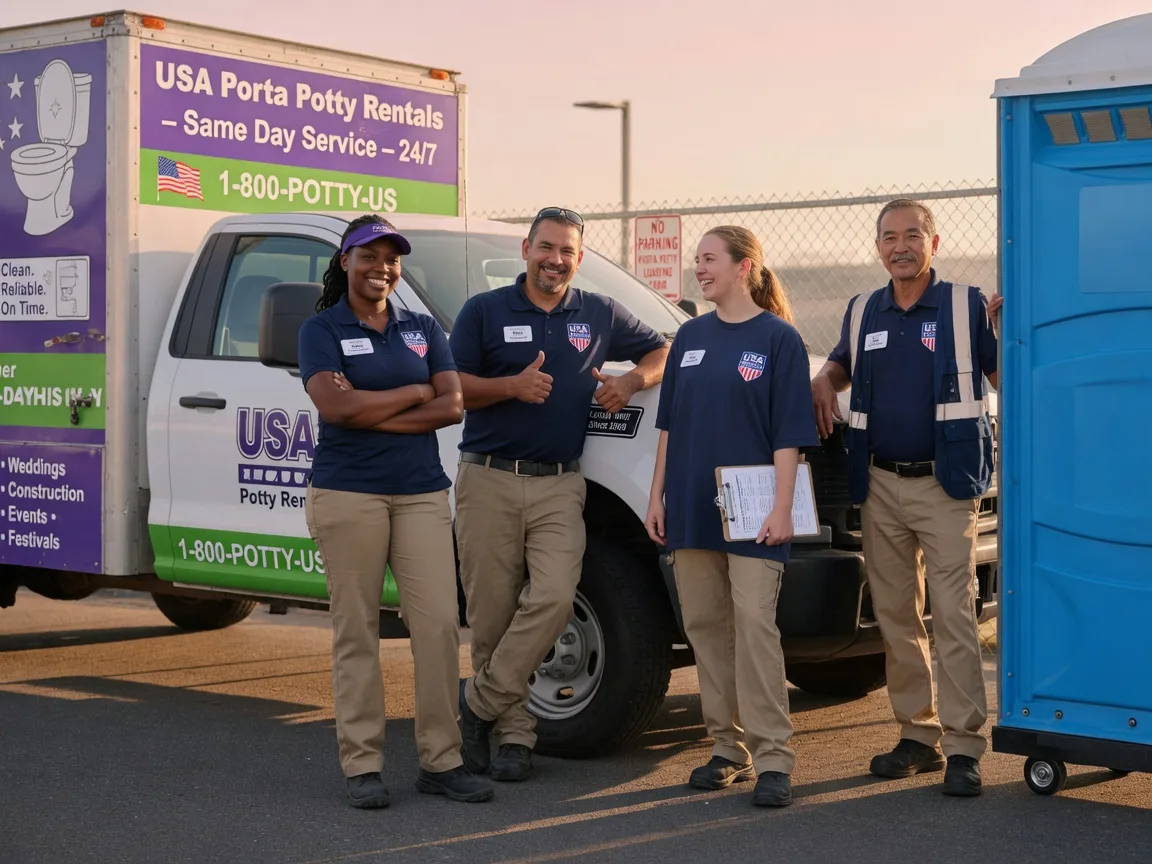 Porta Potty Rental company in Hilltop, WV
